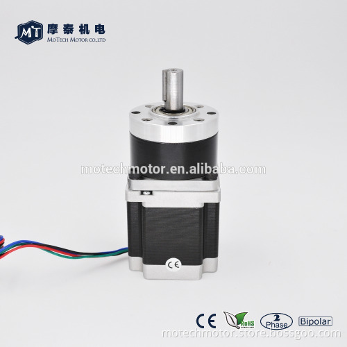 Gear Ratio 4:1 Planetary Gearbox Nema 24 Geared Stepper Motor 8Nm